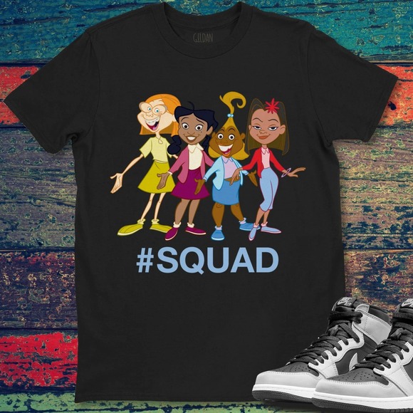 Disney Channel The Proud Family Squad T-shirt Funny Unisex Gift T-Shirt - Picture 1 of 2